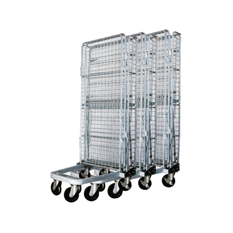 Euro-style mesh roll cage trolley